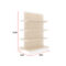Adjustable Steel-Wood Convenience Store & Supermarket Pharmacy Display Shelves for Wholesale Snack Boutique Use