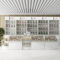 Cigarette Alcohol Display Cabinet Cash Register Wine Cabinet Corner Cabinet Glass Counter for Supermarket Convenience Store