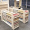 Adjustable Steel-Wood Convenience Store & Supermarket Pharmacy Display Shelves for Wholesale Snack Boutique Use