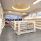 Adjustable Steel-Wood Convenience Store & Supermarket Pharmacy Display Shelves for Wholesale Snack Boutique Use