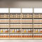 Wholesale Supermarket Shelves Convenience Stores Snack Shops Mother and Baby Boutique Stationery Stores Island Back Mesh Shelves