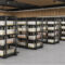 Customized Adjustable Mesh Panel Supermarket Display Shelves Storage Shelves Daily Necessities Supermarket Display Racks