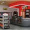 Custom Supermarket Steel Wood Shelves Chain Convenience Store Display Shelf Snack Shelf Stationery Stores Island Back Shelves