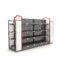 Custom Supermarket Steel Wood Shelves Chain Convenience Store Display Shelf Snack Shelf Stationery Stores Island Back Shelves