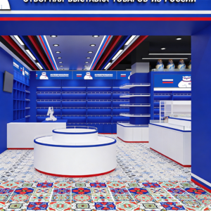 0318-6-2 Custom Brand Pavilion Store Snack Display Racks Single/Double Sided Commercial Food Display Shelves for Supermarket Brand Halls