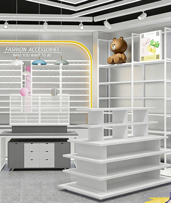 Customized Shopping Mall Trendy Toy Store Store Shelf Storage Rack Chain Store Blind Box Storage Display Rack