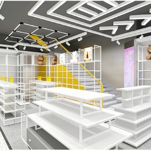 0319-1-4 Customized Shopping Mall Trendy Toy Store Store Shelf Storage Rack Chain Store Blind Box Storage Display Rack