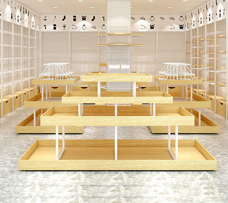 0319-3-1 Custom Stationery Store Display Shelves Storage Racks Cultural and Creative Boutique Commercial Display Racks Display Cabinets