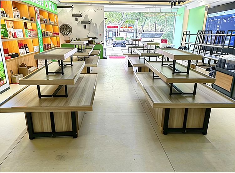 0319-3-11 Custom Stationery Store Display Shelves Storage Racks Cultural and Creative Boutique Commercial Display Racks Display Cabinets