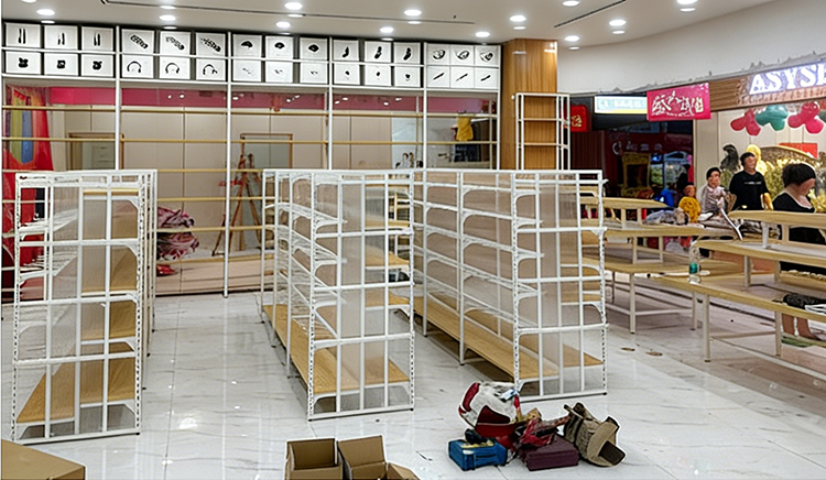 0319-3-12 Custom Stationery Store Display Shelves Storage Racks Cultural and Creative Boutique Commercial Display Racks Display Cabinets