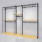 0320-2-9 Whole Store Design Customized Shopping Mall Clothing Men's Clothing Store Shelves Storage Racks Chain Stores Display Racks