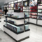 0321-1-1 Cosmetics Counter Beauty Salon Products Display Cabinet Live Broadcast Room Skin Care Products Facial Mask Shelf with Light