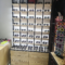 Customized Wood Baking Paint Glass Glasses Display Cabinet Island Cabinet Sunglasses Eyeglass Store Shelf showcase