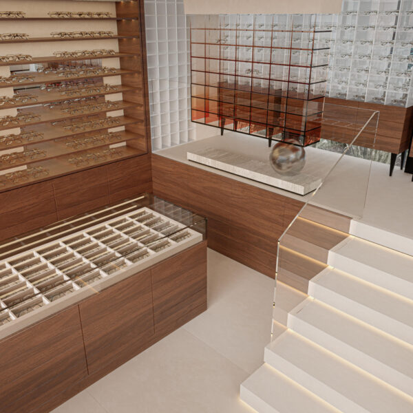 Customized Light Luxury Glass Display Racks Sunglasses Showcase Multi Layer Product Display Cabinet Whole Store Output