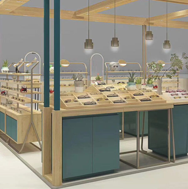 High End Glasses Display Cabinet Island Cabinet Multi-layer Container Exhibition Hall Whole Store Customization