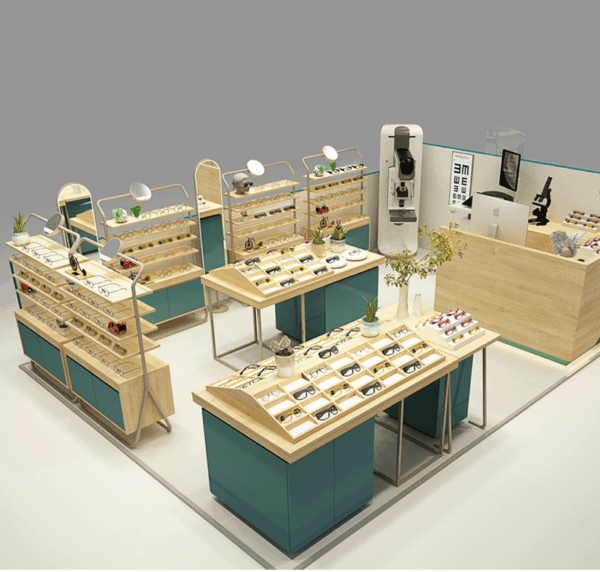 High End Glasses Display Cabinet Island Cabinet Multi-layer Container Exhibition Hall Whole Store Customization