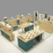 0325-2-5 High End Glasses Display Cabinet Island Cabinet Multi-layer Container Exhibition Hall Whole Store Customization