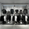 Custom Men's Clothing Store Racks High-end Shopping Malls Brand Stores Exhibition halls Boutique Store Clothing Display Shelves
