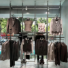 Custom Men's Clothing Store Racks High-end Shopping Malls Brand Stores Exhibition halls Boutique Store Clothing Display Shelves