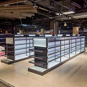 Cosmetics Display Rack Nail Art Makeup Skincare Product Sample Shelf Beauty Store Product Display Cabinet showcase
