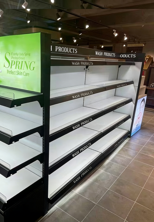 Cosmetics Display Rack Nail Art Makeup Skincare Product Sample Shelf Beauty Store Product Display Cabinet showcase