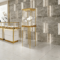 Factory Direct Jewelry Display Cabinet Customized Cabinet Showcase with Gold Finish Jewelry Whole Store Design