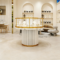 Factory Direct Jewelry Display Cabinet Customized Cabinet Showcase with Gold Finish Jewelry Whole Store Design
