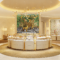 Customized Luxury Jewelry & Watch Display Cabinet Curved Glass Showcase High-End Counter Island for Shopping Mall Jewelry Store