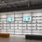 Customized Modern Metal Wall Mounted Shoe Display Rack Store Design Rotating Showroom for Retail Shop