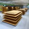 Custom Supermarket Promotion Table Display Shelf Wooden Box & Case Rectangular Shape Modern Stackable End Rack Display Cabinet
