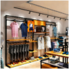 Customized Men's Clothing Store Hanging Display Rack Clothes Hanger Display Shelf Display Stand Shopping Mall Commercial Use