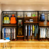 Design Customized Clothing Display Racks Commercial Floor Hangers Racks Display Props Display Cabinets for Clothing Stores
