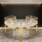 Jewelry Shop Design Light Luxury Customized Jewelry Gold Jewelry Sample Product Display Cabinet showcase Island Glass Counter