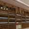 Smoke Wine Display Cabinet Commercial Tobacco and Alcohol Cabinet Shelf Cashier Back Cabinet for Cigarette and Liquor Store
