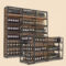 0403-1-5 Wine Store Design Red Wine Display Cabinet Shelf Cigarette Supermarket Shelf Display Rack Steel Wood Wine Shelf