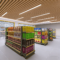 0403-2-3 Supermarket Shelf Display Rack Display Shelf Bulk Snack Rack Steel Wood Display Cabinet for Convenience Store Supermarket
