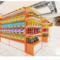 0403-3-8 Custom Multi-layer Snack Display Shelves Trendy Toy Exhibition halls Figurines Display Racks for Supermarkets Department Stores