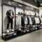 0406-2-1 Sportswear Store Custom Design Sports Equipment Shelves Display Racks Clothing Shoe Display Stands Outlet Display Cabinets