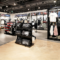 0406-2-4 Sportswear Store Custom Design Sports Equipment Shelves Display Racks Clothing Shoe Display Stands Outlet Display Cabinets