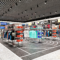 0406-5-9 Sports Apparel Store Design Customized Sports Equipment Display Racks Shelves Storage Racks for Chain Stores Shopping Mall