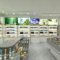 0416-1-2 Store Design Cosmetic Display Cabinet Makeup Cabinets Exhibition Booths Island Cabinet for Beauty Stores & Corporate Exhibitions