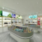 0416-1-4 Store Design Cosmetic Display Cabinet Makeup Cabinets Exhibition Booths Island Cabinet for Beauty Stores & Corporate Exhibitions