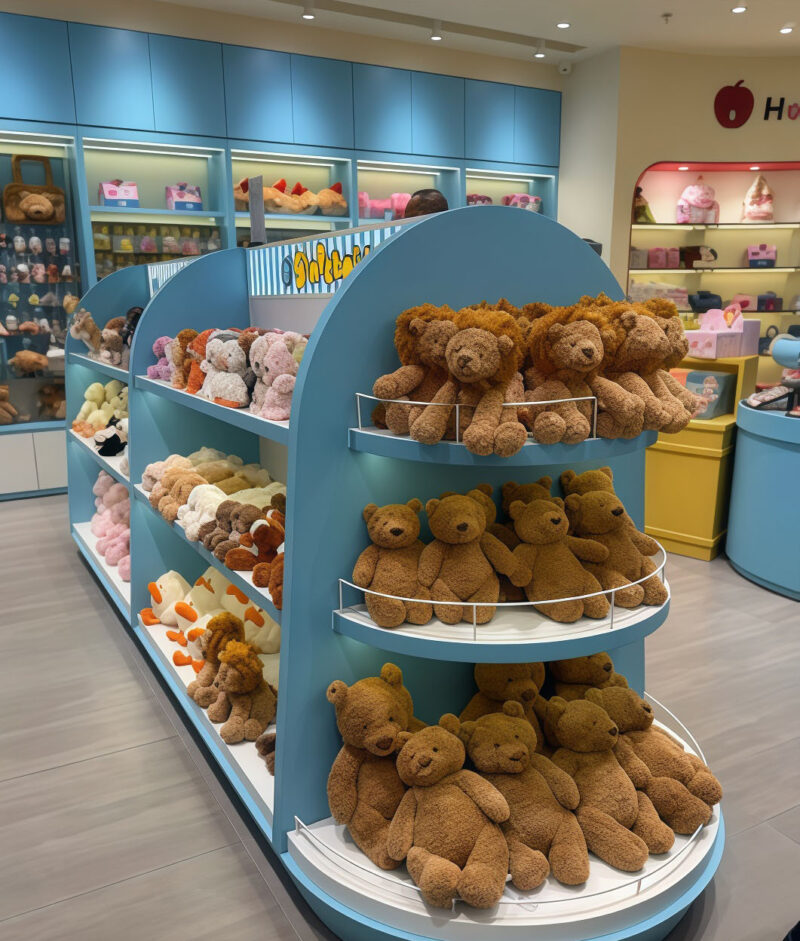 Trendy Toys Display Racks Stationery Figurines Multi-layer Display Shelves Pet Store Shelves Cultural and Creative Store Shelves